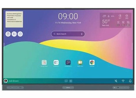 75" 4K Interactive Smart Panel with Mobile Stand